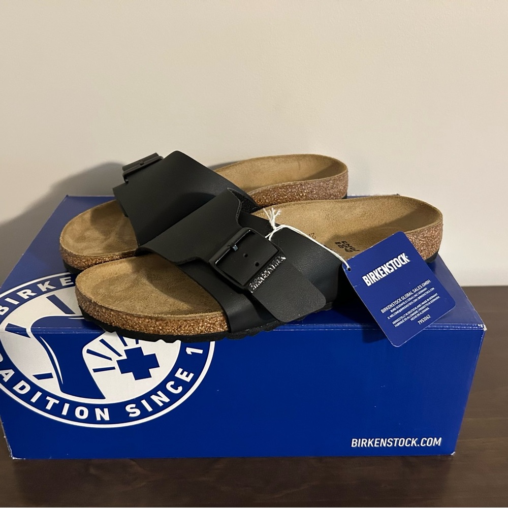 Birkenstock Catalina Birko-Flor - Black - Women’s Size 39